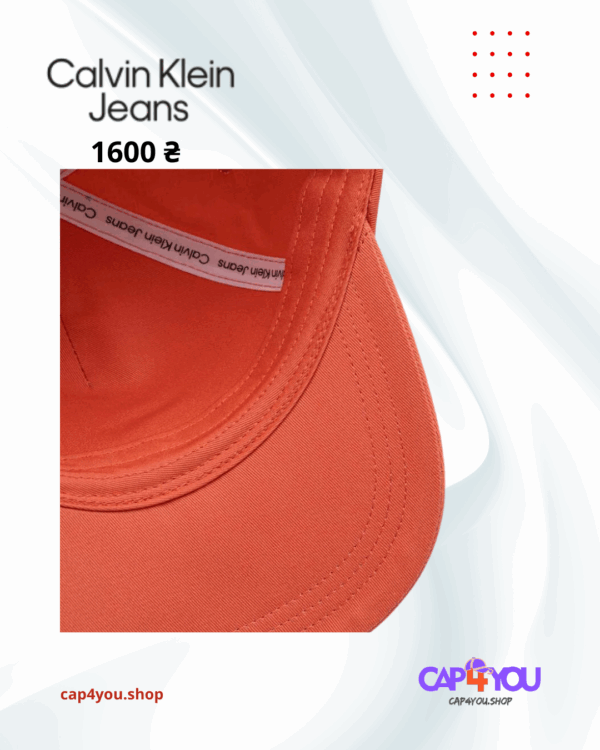 Помаранчева Бейсболка Calvin Klein Jeans