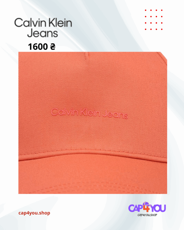 Помаранчева Бейсболка Calvin Klein Jeans